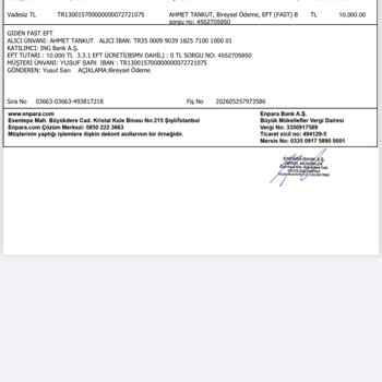 10.000 TL Yatırımım Hesaba Yansımıyor Ve Çelişkili Bilgi