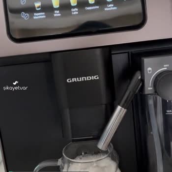 Grundig 7230 Espresso Makine Arızası!