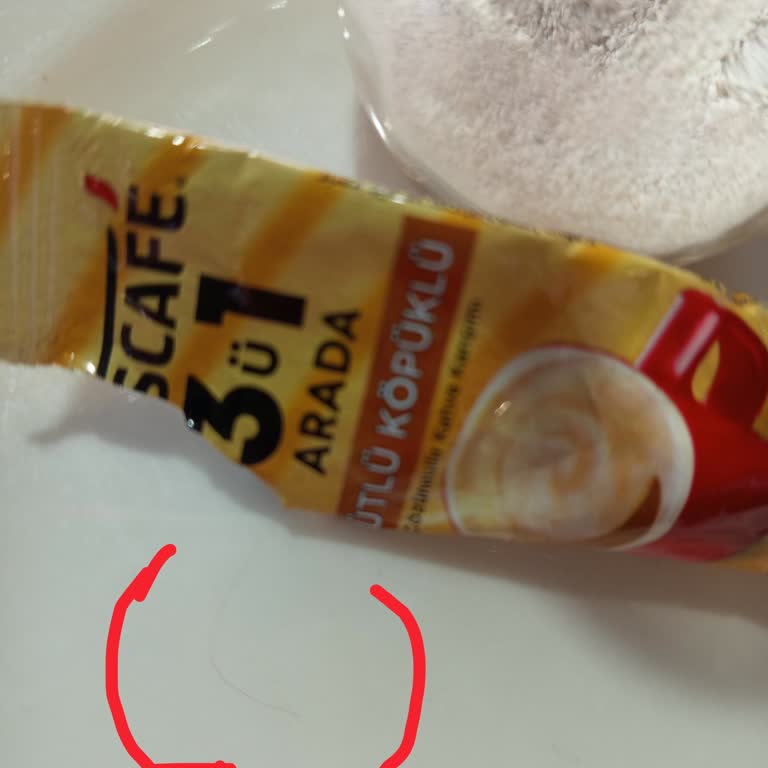Nescafe Kahve Paketinden Saç Kılı Çıktı