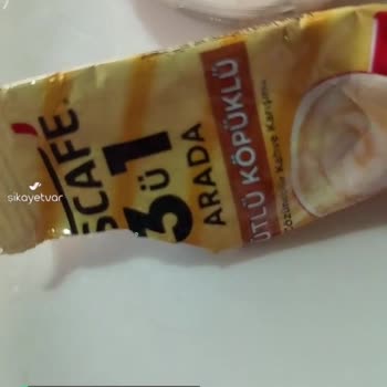 Nescafe Kahve Paketinden Saç Kılı Çıktı