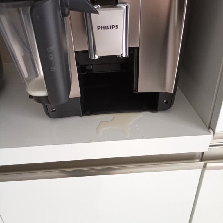Alt Kısımdan Su Kaçıran Ve Defolu Philips Lattego 5500 Makine İçin Garanti Onarımı Talebi