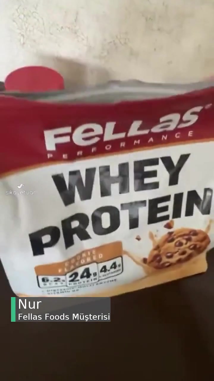 Fellas Foods Fellas Whey Protein Karışmıyor Bozuk Ürün videonun kapak resmi