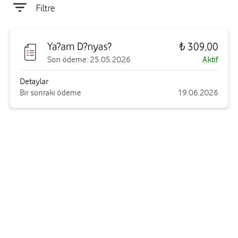 İzinsiz Vodafone Yaşam Dünyası Aboneliği Ve Zor İptal Süreci