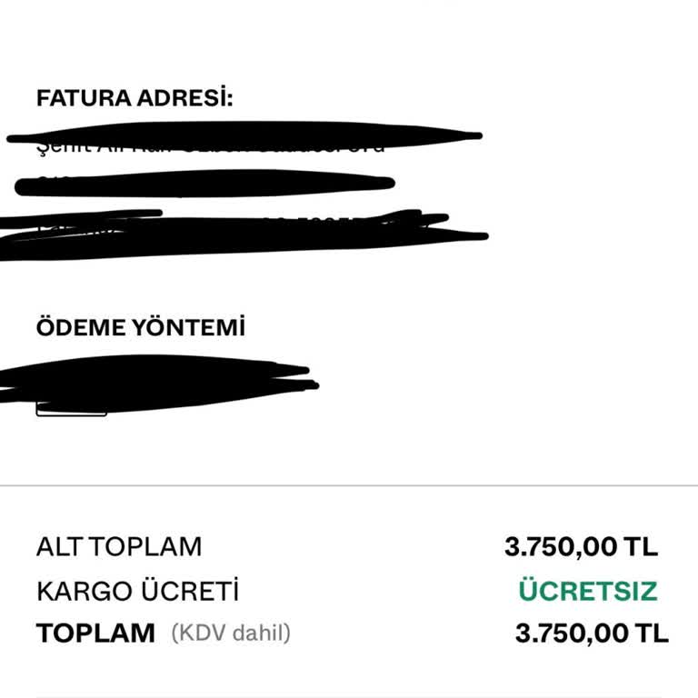 Bershka Uygulamasında Teslim Tarihi Değişti Ve İptal Butonu Çalışmıyor