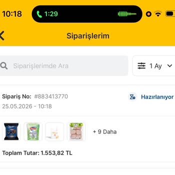 Sipariş Tutarındaki Gizli Artış Ve Şeffaf Olmayan Ücretlendirme