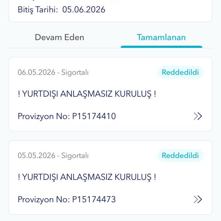 Poliçe Öncesi Rahatsızlık Gibi Red Kararıyla Türkiye Sigorta’yı Eleştiren Müşteri