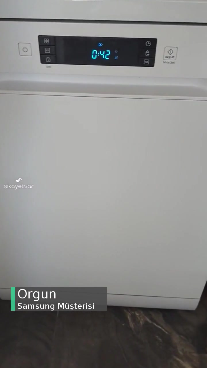 Samsung Bulaşık Makinesi Su Sesi Çıkarıyor videonun kapak resmi