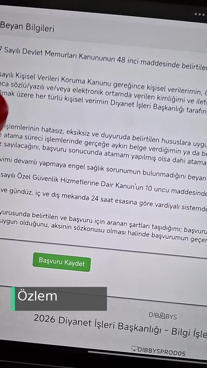 Diyanet İşleri Başkanlığı Güvenlik Alımı Başvuru Yapılmıyor videonun kapak resmi