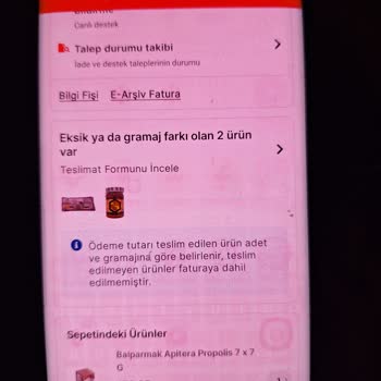 Sipariş Kapatılması Ve Kampanya Money’sinin Verilmemesi