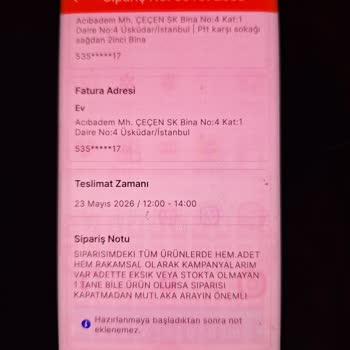 Sipariş Kapatılması Ve Kampanya Money’sinin Verilmemesi