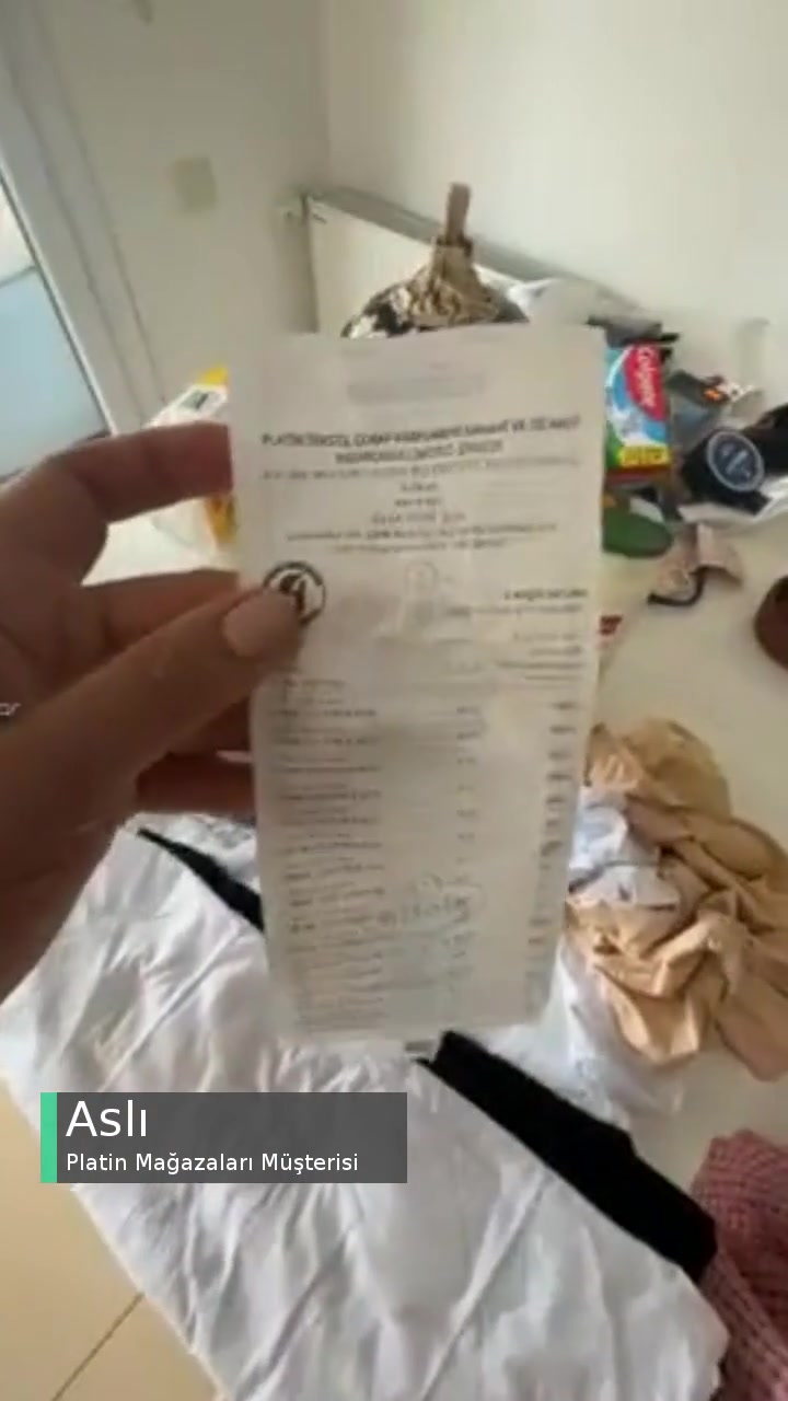 Platin Mağazaları Eksik Ürün, Fiş Fazlalığı videonun kapak resmi