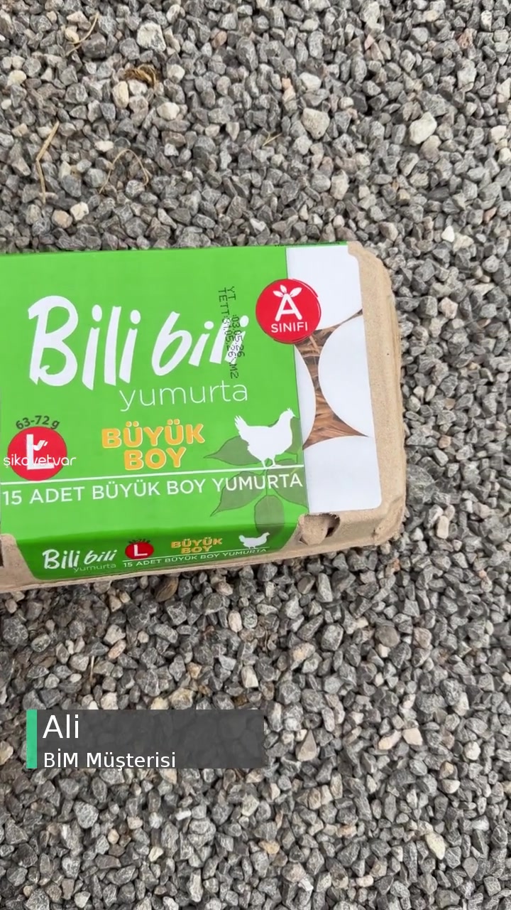 BİM Marketten Aldığım Kurtlanmış Yumurta videonun kapak resmi