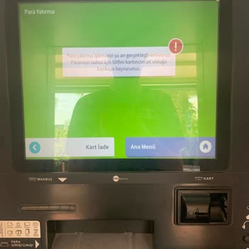 ATM'de 19.250 TL Yatırma İşlemi Gerçekleşmedi, Uzun İnceleme Süreci Mağduriyeti