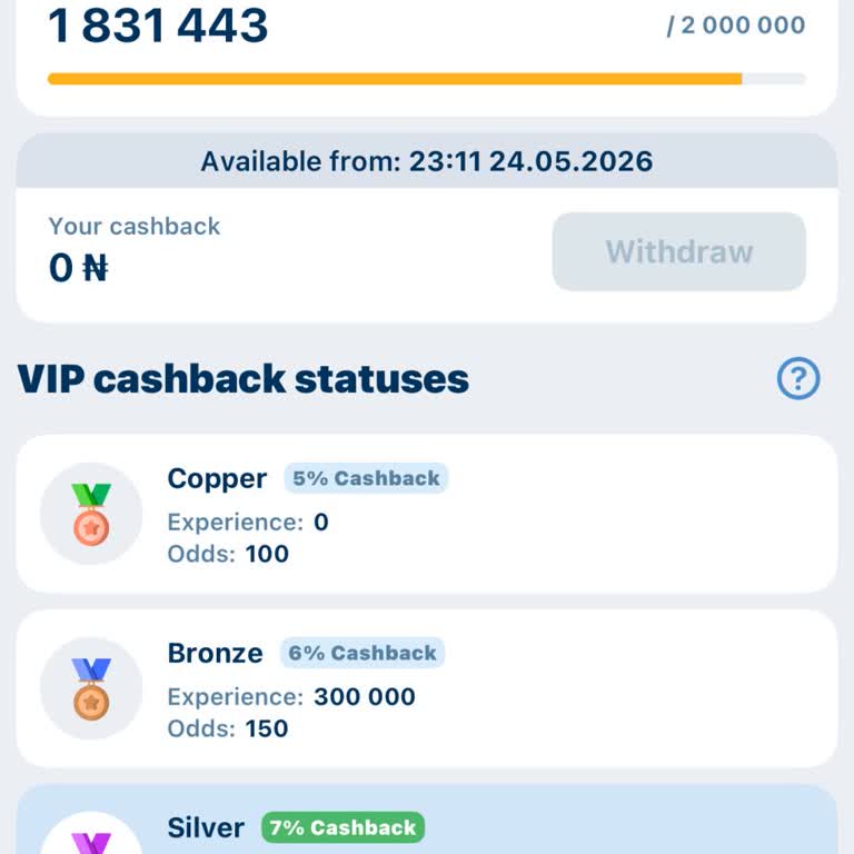 I Cannot Withdraw My Pending 1xBet Cashback Rewards