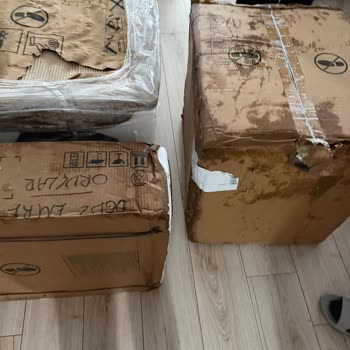 Su Çekmiş Ambalajlı Ankastre Setin Yeniden Değiştirilmesi Talebi
