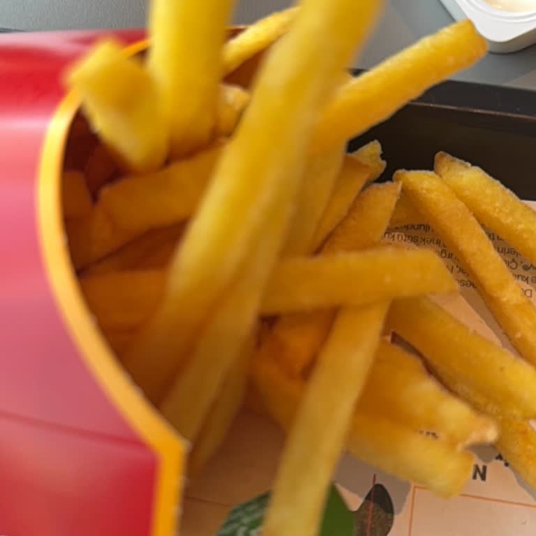 McDonald's Palladium Şubesinde Patates Kızartması Kötü Kokuyor Ve Hijyen Şüpheleri