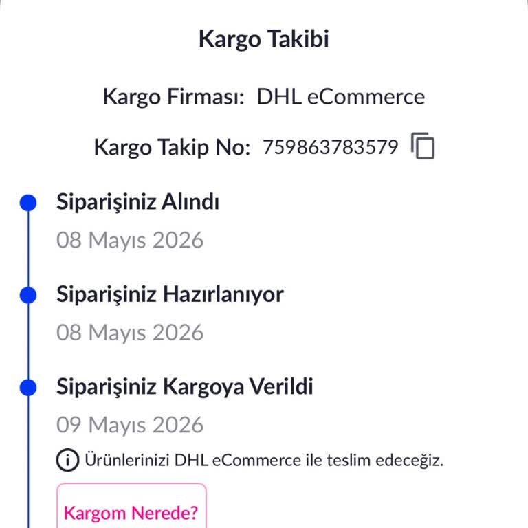Pazarama Ve DHL'den Teslim Edilmeyen Sipariş, Bilgi Eksikliği ve İade Sorunu