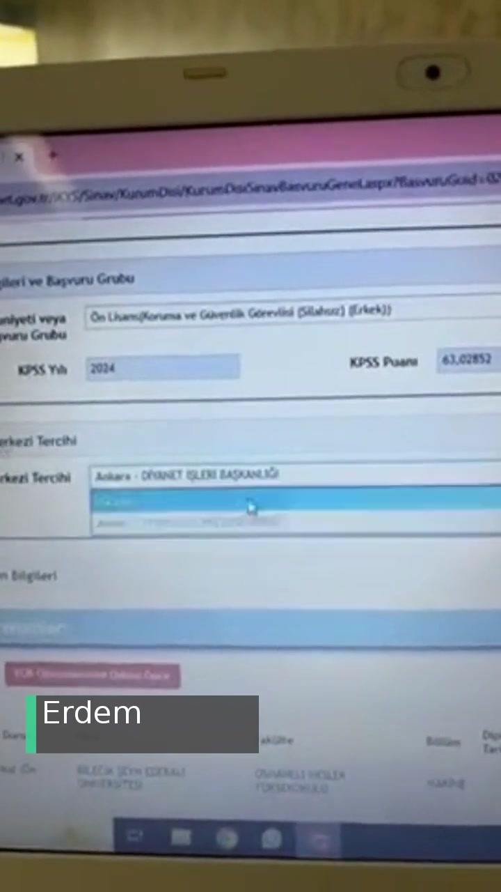 Diyanet İşleri Başkanlığı Diyanet Ö. G. G Personel Alımı Başvuru Hatası videonun kapak resmi
