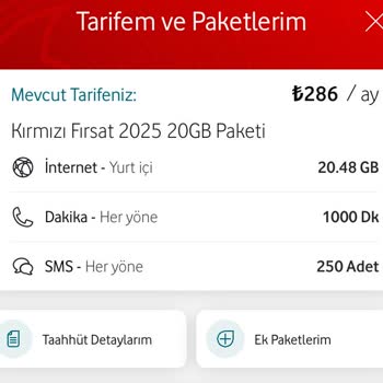 Vodafone’da Kırmızı Fırsat Tarifi İçin Yüksek Yenileme Ücreti