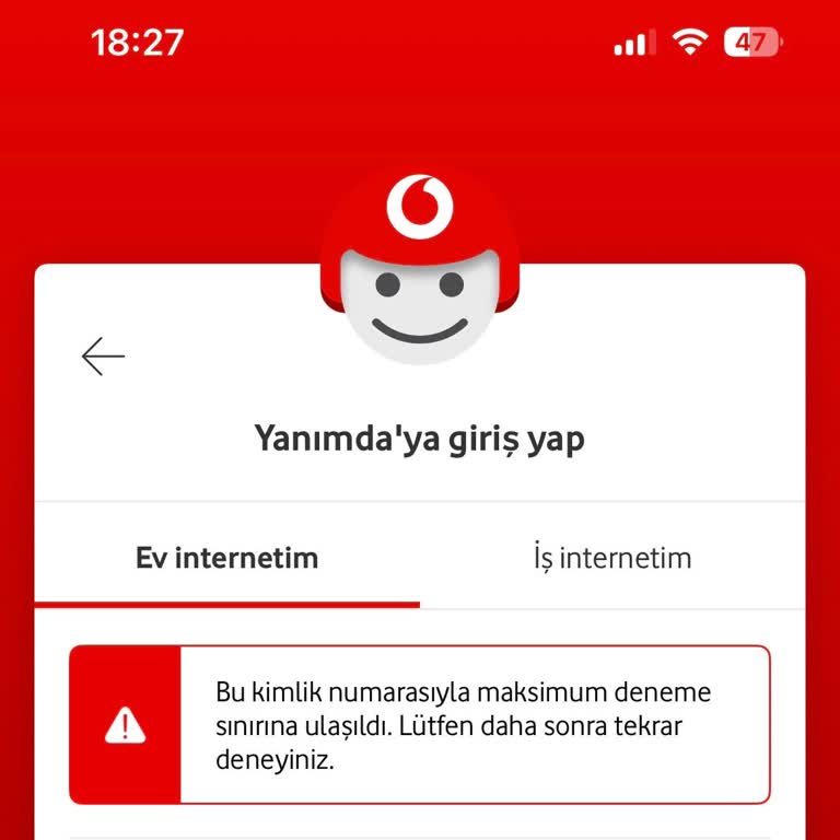 Yanımda Uygulamasına Giriş Sorunu Ve Müşteri Temsilcisine Ulaşamama