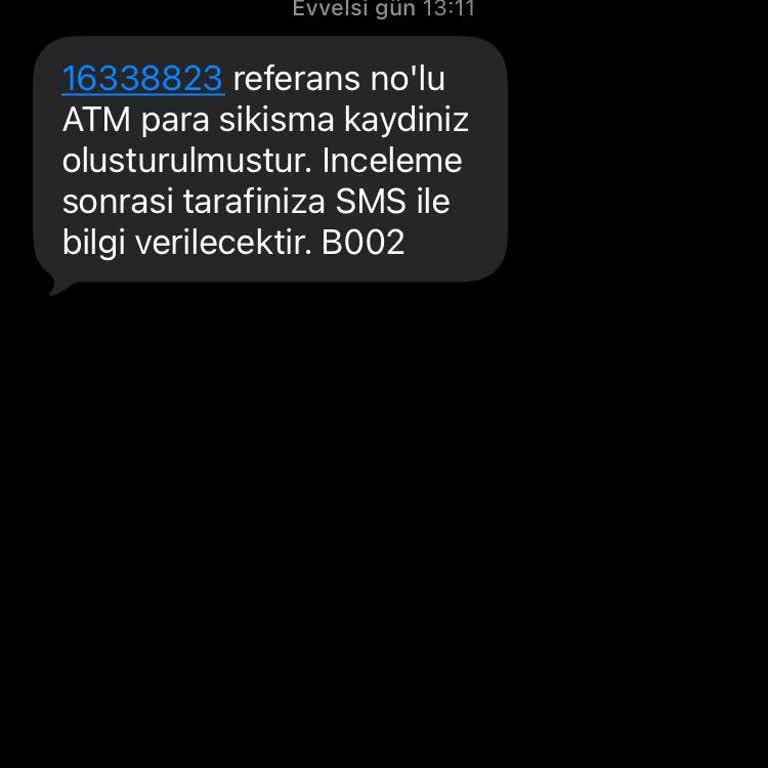 ATM 5000 TL'yi Yuttu, Bayram Öncesi Acil Hesap Kredisi Talebi
