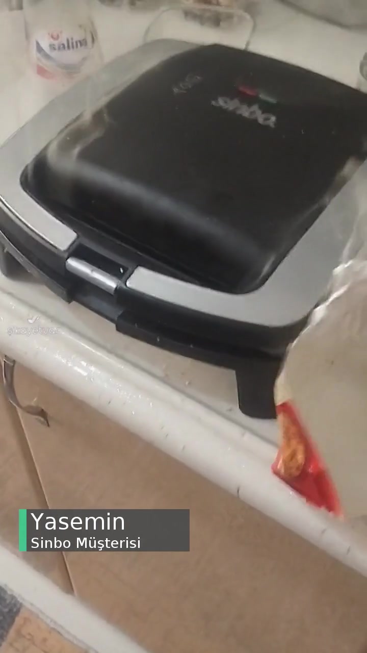 Sinbo SSM 2587 Tost Makinesi Hüsranı! videonun kapak resmi