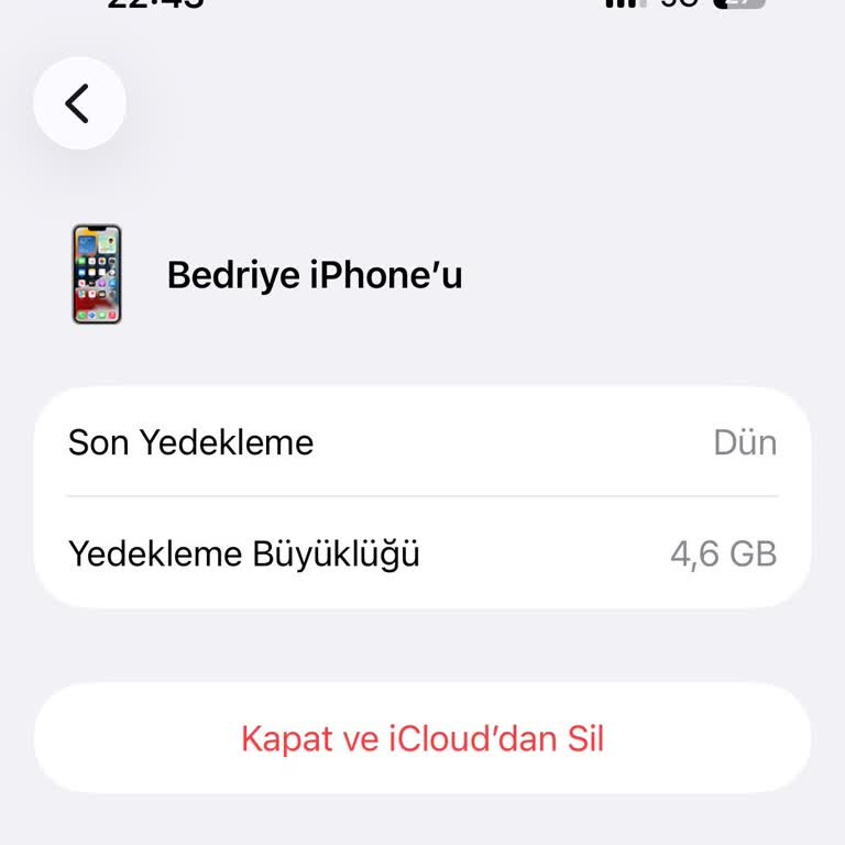 Vatan Bilgisayar Ordu Şubesinde İcloud Yedekleme Hatası Sonucunda Verilerim Kayıp