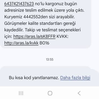 Aras Kargo Şubesi Teslimatı Yanıltarak Müşteriyi Mağdur Ediyor