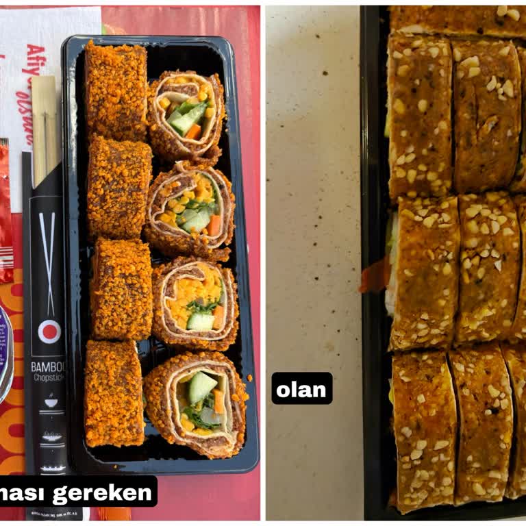 GetirYemek'ten Ayıplı Suşi Çiğköfte İçin İade Reddi Ve Müşteri Hizmetleri İhmali