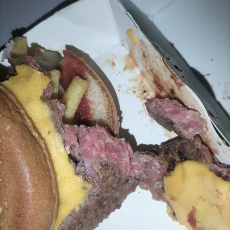 McDonald’s Şubesinden Çiğ Hamburger Nedeniyle Hastalandım Ve 470 TL Tam İade Talebim