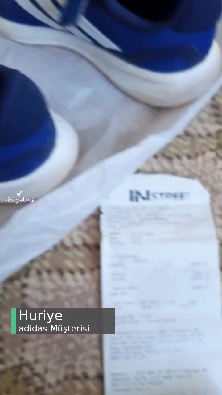 Adidas Ayakkabının Ön Kısmı Deforme Bilek Kısmında Yırtılma 2 Ay Oldu Alalı videonun kapak resmi
