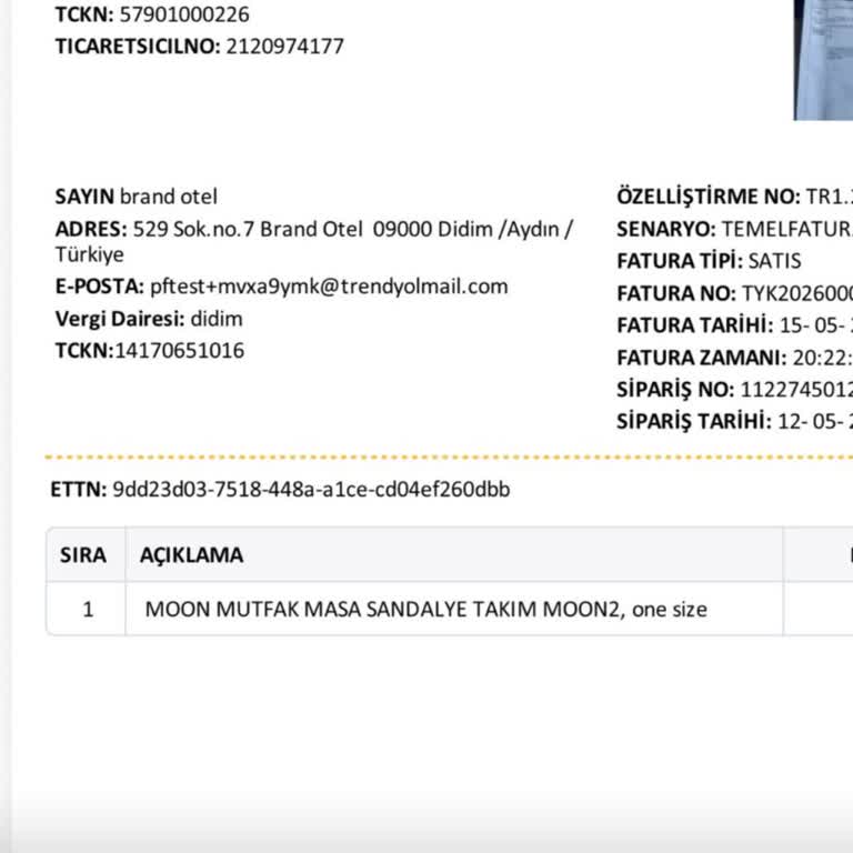 Trendyol'da Teslim Edilmeyen Masa Ve Sandalye Siparişim İçin Açıklama Bekliyorum