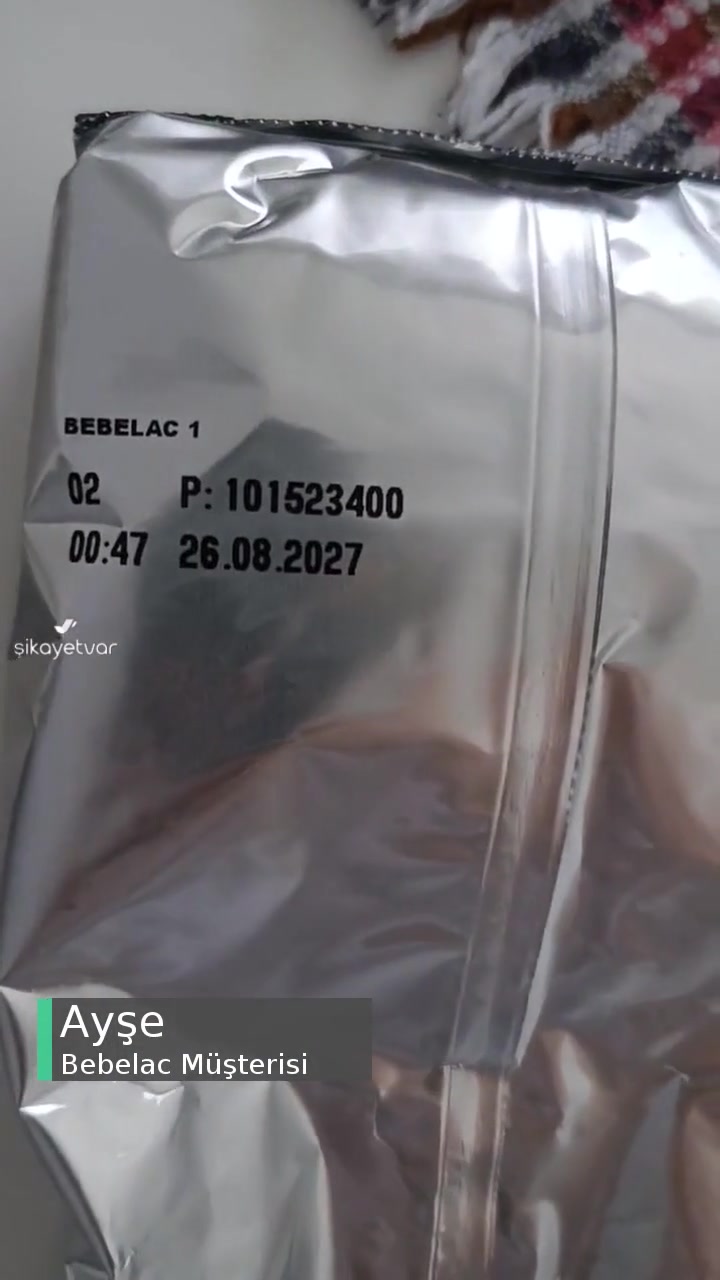 Bebelac Gold 1 Bebelac 1 Aptamil Şikayeti! videonun kapak resmi