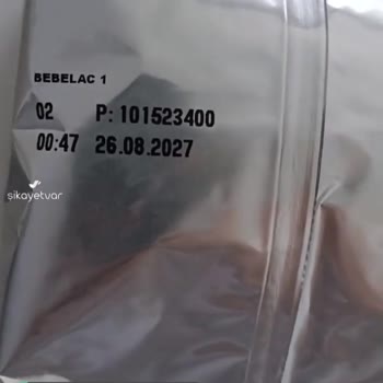 Bebelac Gold 1 Bebelac 1 Aptamil Şikayeti!