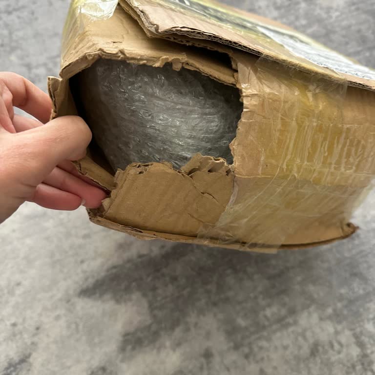 Kırılır İşareti Göz Ardı Edildi, Salata Kasesi Kullanılamaz Döndü