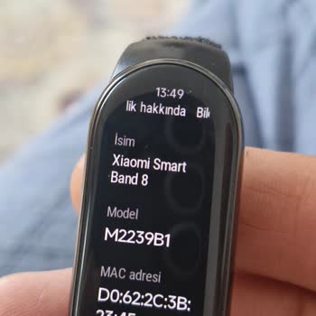 Xiaomi Mi Band 8 Bluetooth Bağlanmıyor Ve Cihaz Açılmıyor