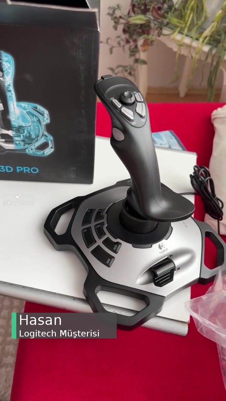 Logitech Extreme 3D Pro Hüsranı! videonun kapak resmi