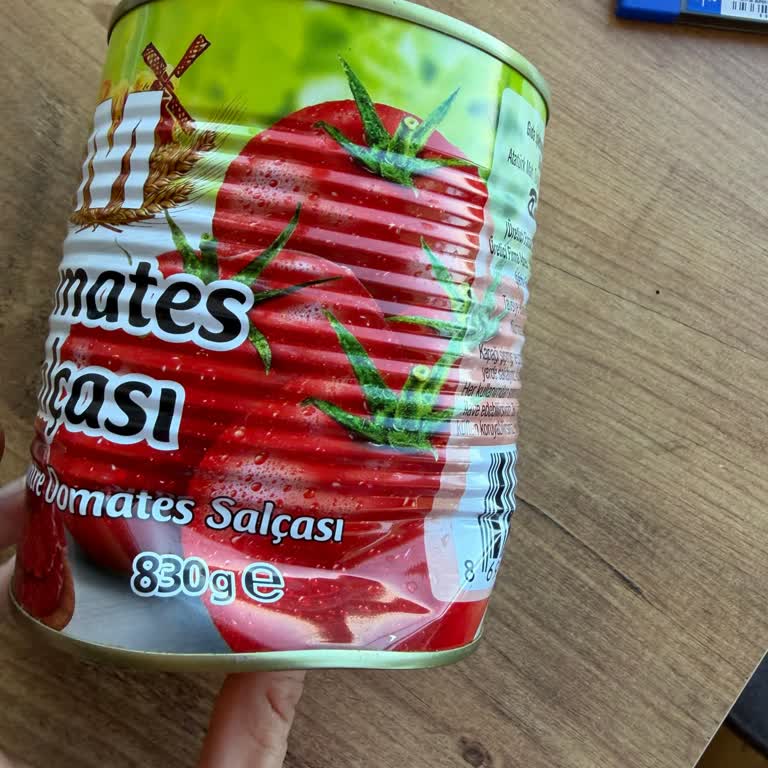 Migros Online Siparişimde Ezik Domates Salçası Konservesi Gıda Güvenliği Sorunu