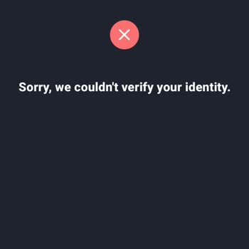 I Need Tango to Fix My Identity Verification Failure