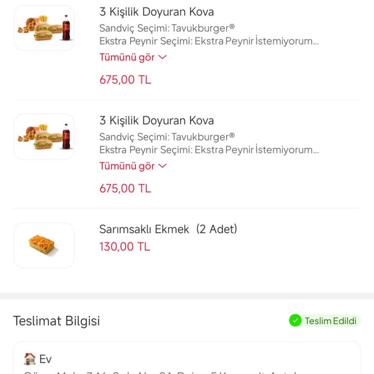Siparişim Eksik Ve Yanlış Geldi, Canlı Destekten Cevap Yok