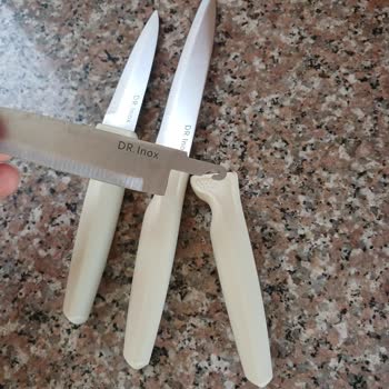 Dr. Inox Bıçak Setinin Kırılması Ve Sapının Çıkması Müşteri Güvenini Sarsıyor