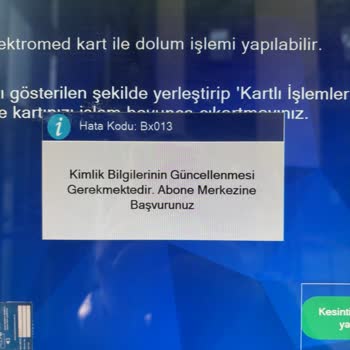 Torosgaz Ön Ödemeli Kartım Arife Gününde Teknik Destek Uyarısıyla Yükleme Engellendi
