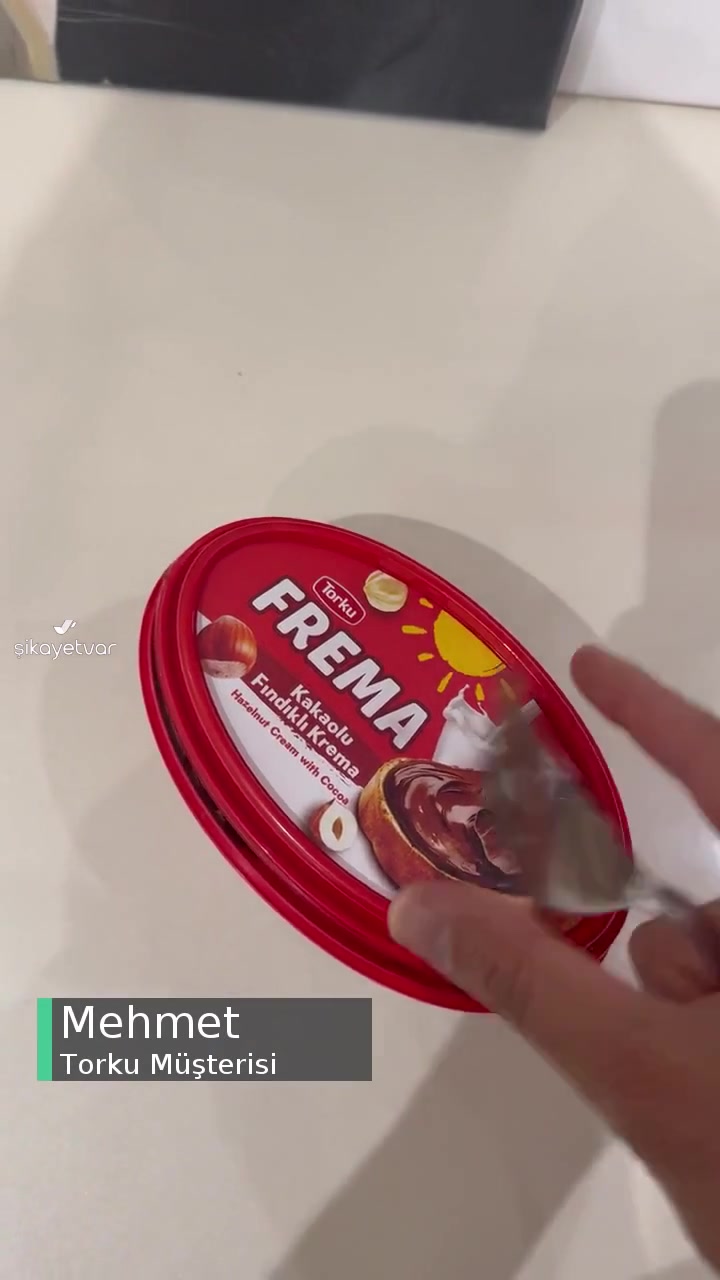 Torku Ekmeğe Sürülebilir Çikolata Bozuk Çıktı videonun kapak resmi