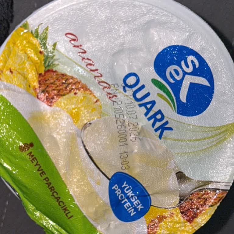 Sek Quark Ananas Ürünün İçinde Plastik Yabancı Madde Bulundu