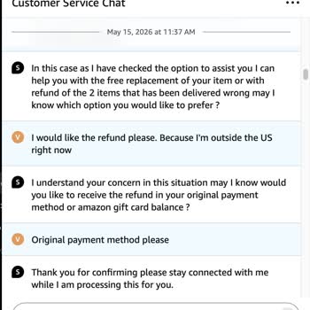 Missing Items In Amazon Order – Refund Promised But Never Issued