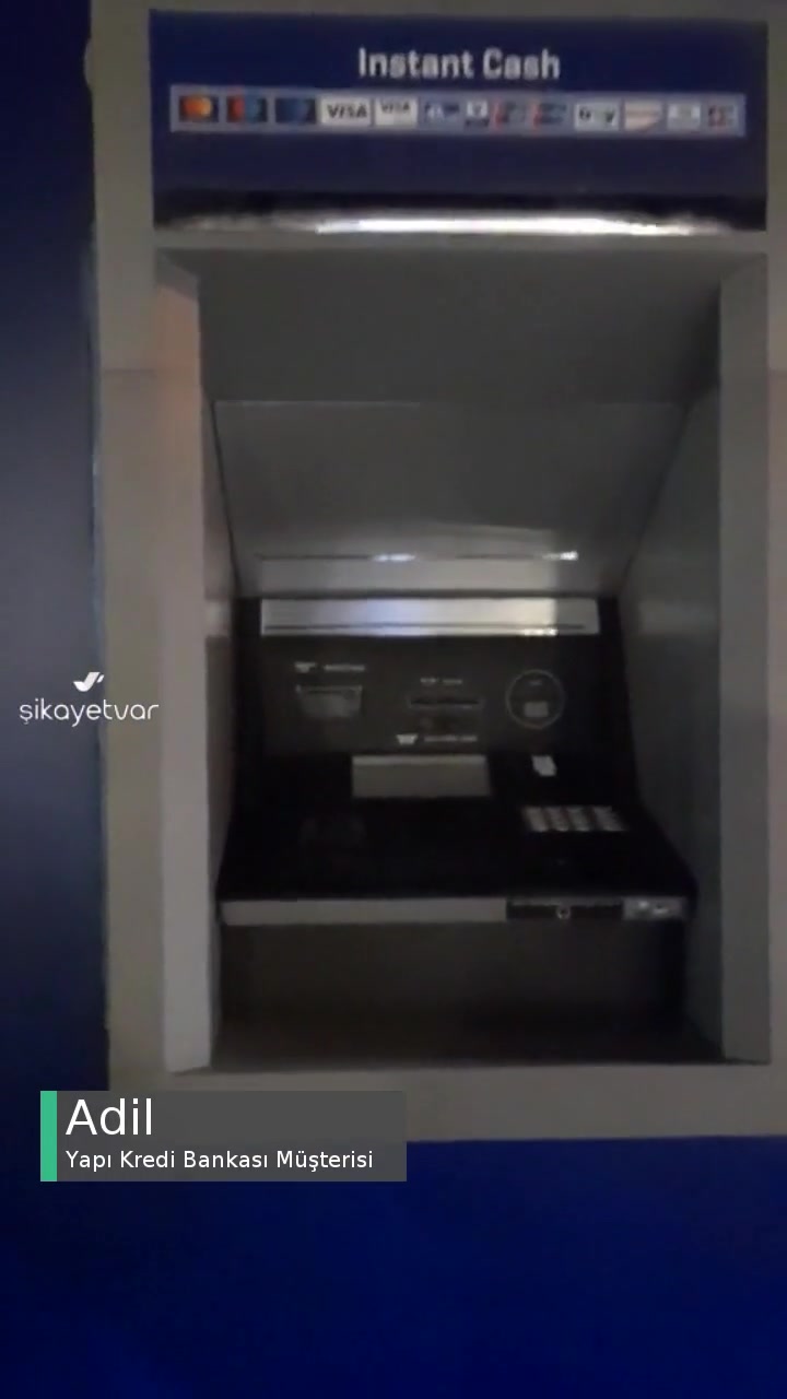 Yapı Kredi Bankası ATM Çalışmıyor Etimesgut Eryaman Center videonun kapak resmi