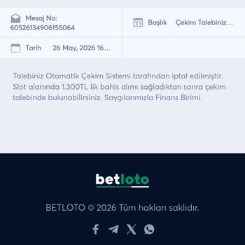 Betloto Temsilcisi Şikayet Silmeden 10.000 TL Ödeme Yapmayacağını Söyledi