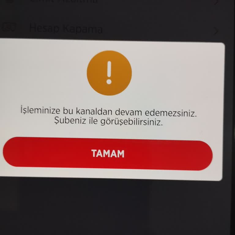 Muş Korkut Şubesinde Hesap Kapama İşlemi Uzaktan Yapılamadığı İçin Mağduriyet