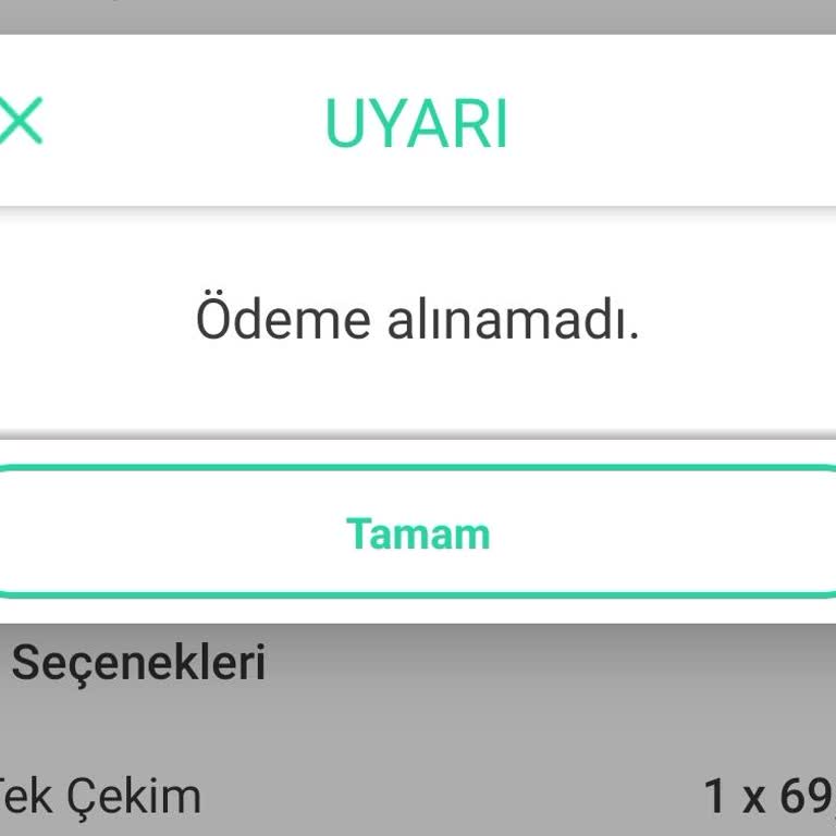 Dolap Uygulamasında Mastercard Ödemesi Reddediliyor