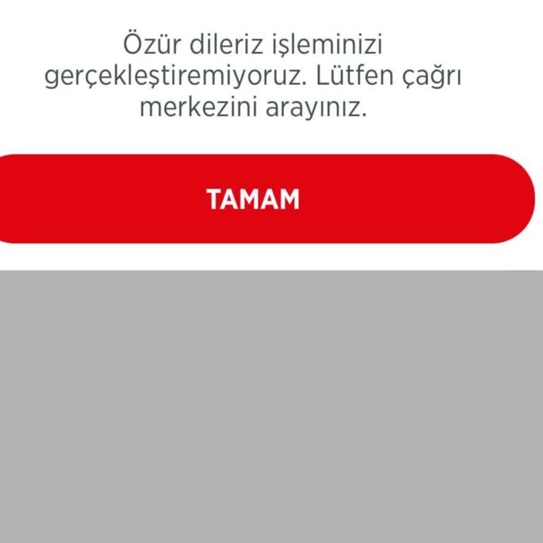 Güvenlik Onayı Sonrası Mobil Bankacılık Erişimimin Engellenmesi Ve Sürekli Cevapsızlık